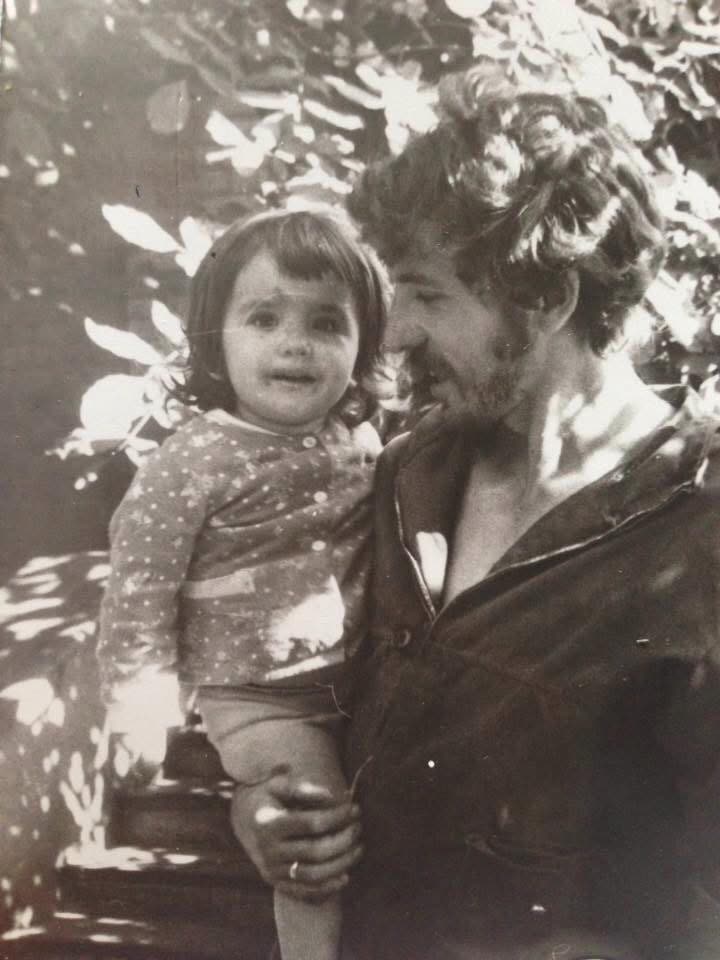 Father and daughter, original